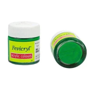Fevicryl Acrylic Colours 15 ml (Leaf Green 62) by Gifthubmart