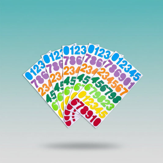 Foam Sticker Number by Gifthubmart