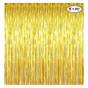 Foil Curtain Gold by Gifthubmart
