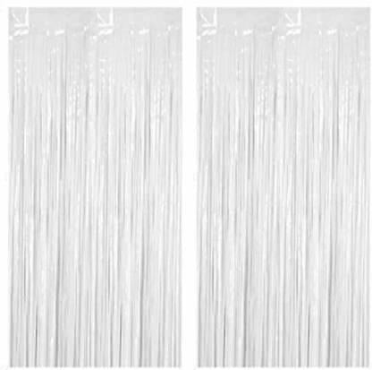 Foil Curtain White by Gifthubmart