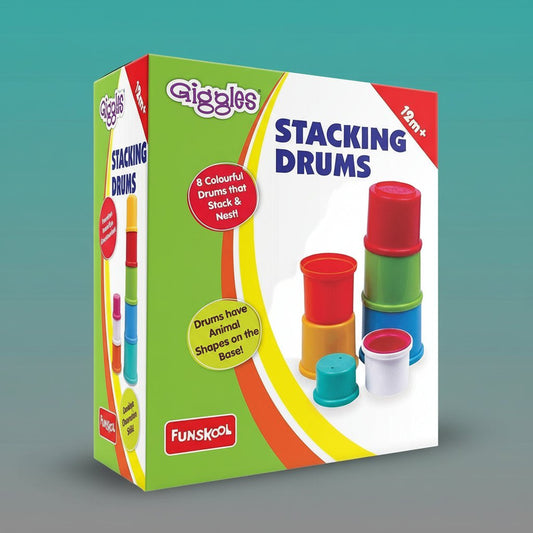 Funskool Stacking Drums by Gifthubmart