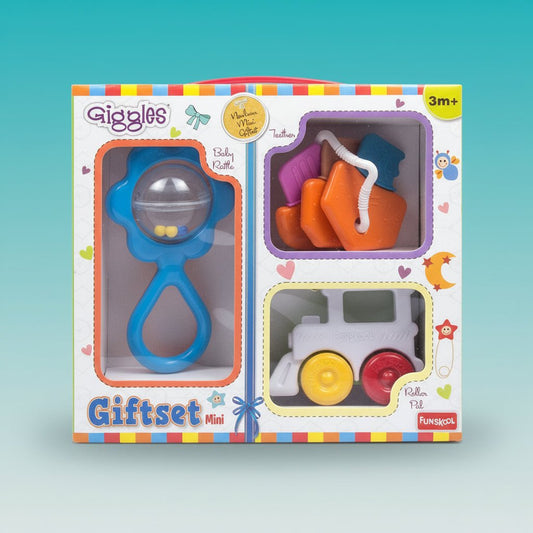 Giggles Gift Set Mini 6m+ by Gifthubmart