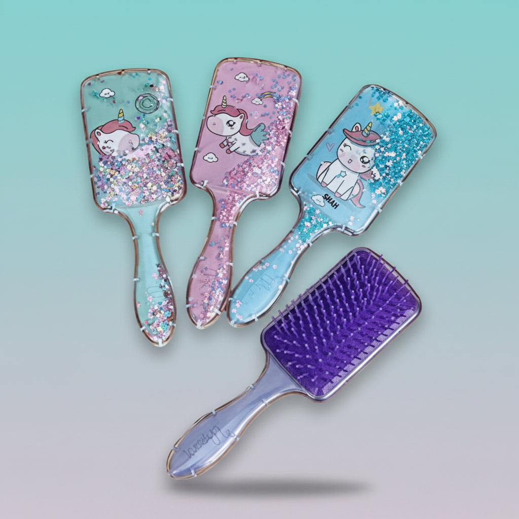 Hair Brush Kids (Rectangle) Shills by Gifthubmart