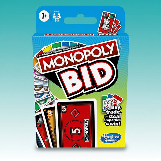 Hasbro Monopoly Bid 8+ by Gifthubmart