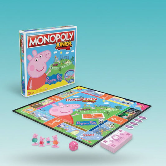 Hasbro Monopoly Junior Peppa Pig 5+ by Gifthubmart