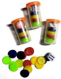 Plastic Ludo Coin