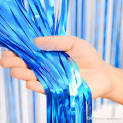 Foil Curtain Blue