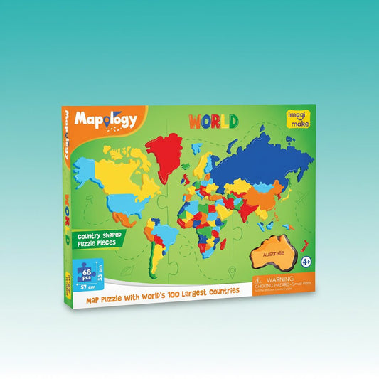 Imagimake Mapology World 4+ by Gifthubmart