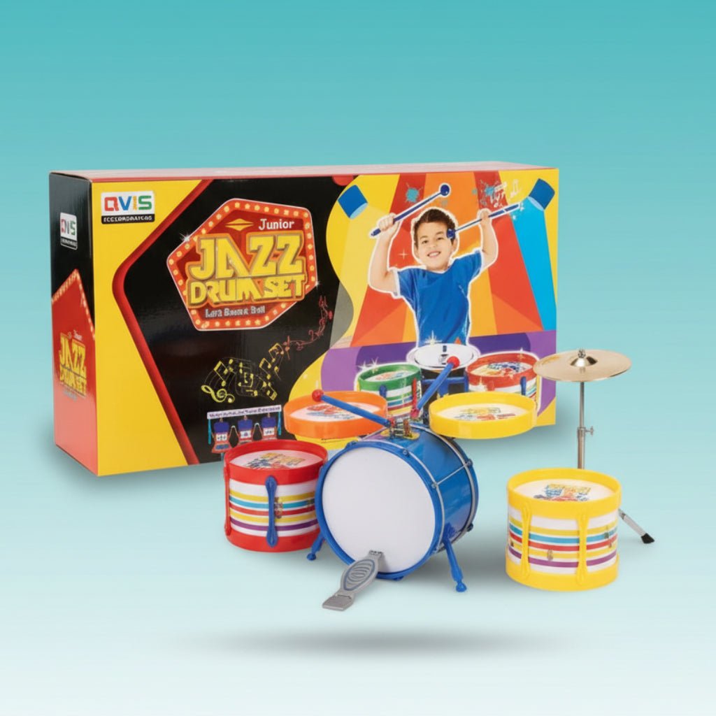Junior Jazz Drum set by Gifthubmart