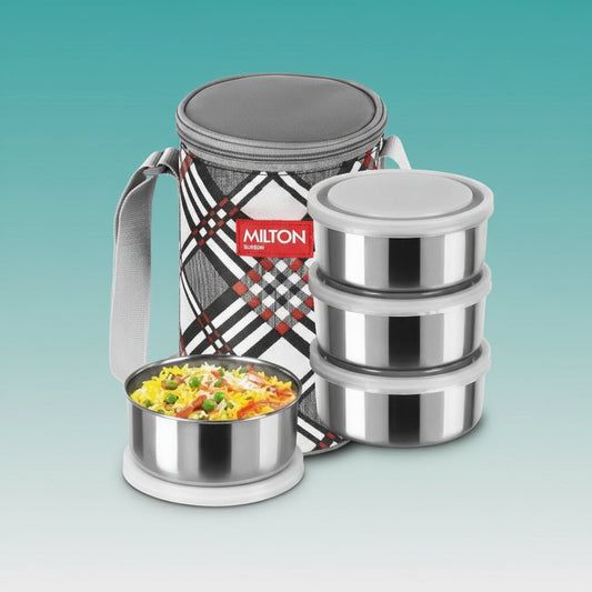 Milton Softline Tiffin Steel Treat 4 by Gifthubmart