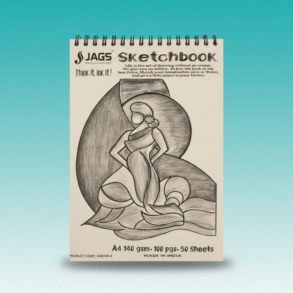 MRP300 Artist Sketch Book A4 140 GSM by Gifthubmart