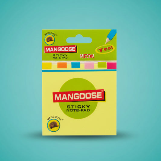 MRP55 Post It Mangoose Sticky Notepad (3*3) by Gifthubmart