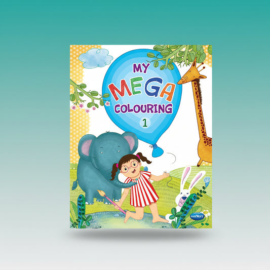Navneet My Mega Colouring Series 1 by Gifthubmart