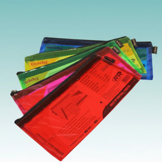 Oddy Zipper Pouch Transparent by Gifthubmart