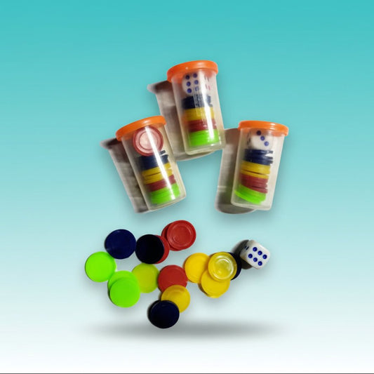 Plastic Ludo Coin by Gifthubmart