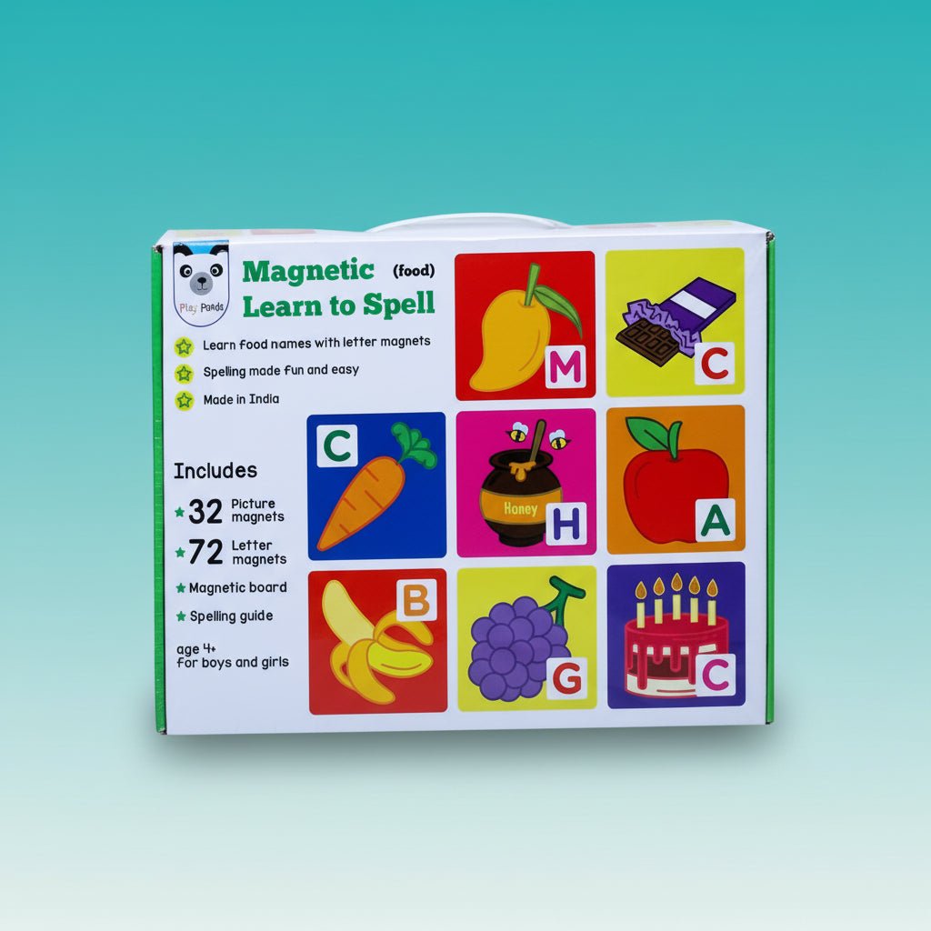 Play Panda Magnetic Learn To Spell (Food) by Gifthubmart