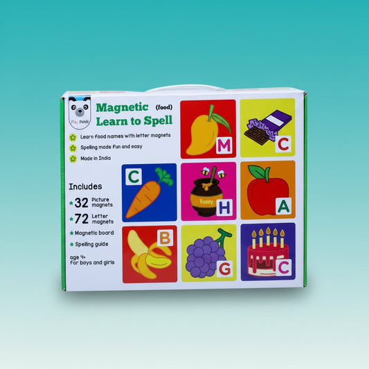 Play Panda Magnetic Learn To Spell (Food) by Gifthubmart
