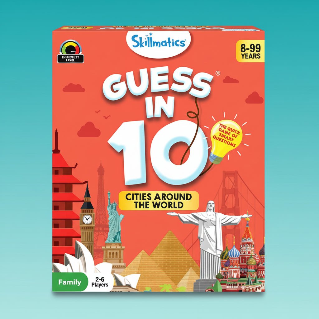 Skillmatics Guess in 10 Cities Around The World by Gifthubmart